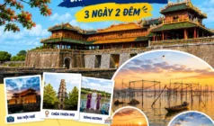 Tour khám phá cố đô Huế – Đầm chuồn – Tam Giang 3 ngày 2 đêm - Du lịch Con Voi