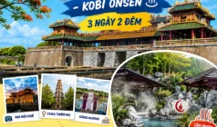 Tour khám phá cố đô Huế – Kobi Onsen 3 ngày 2 đêm - Du lịch Con Voi